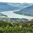 Hotel Silvánus Visegrád dunai panorámával a Dunakanyarra