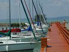 Balatonaliga - hajókikötő - Balaton - Club Aliga - Yacht Club Balatonvilágos